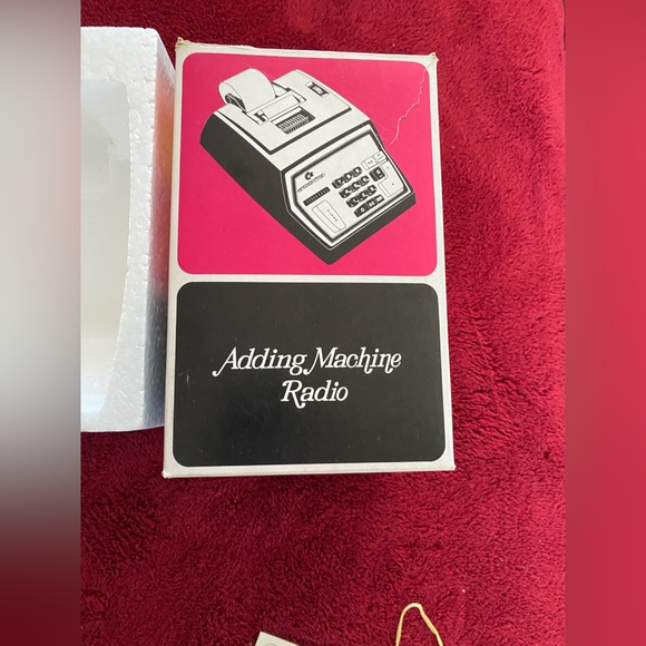 Vintage Novelty 202* Commodore Adding Machine Transistor Radio 1970’s - Picture 7 of 17